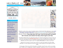 Tablet Screenshot of hillsville.com